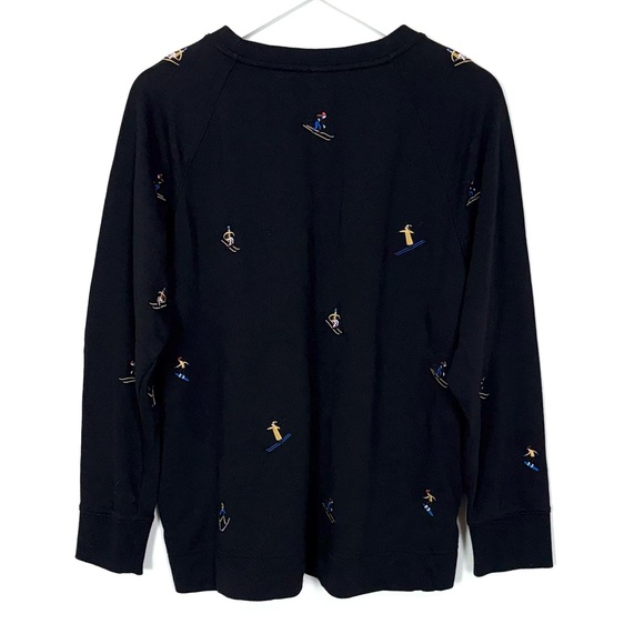 Lou & Grey x Loft Embroidered Ski Sweatshirt Pants Set - Picture 7 of 14